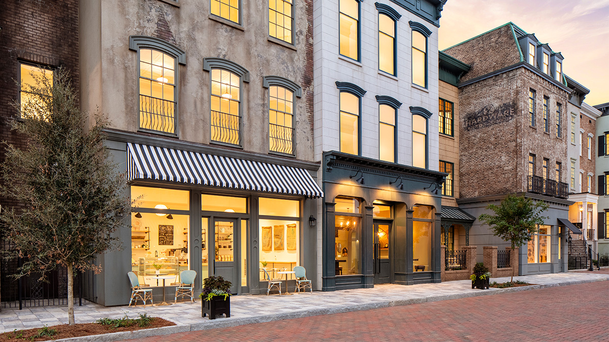 Backlot street scape