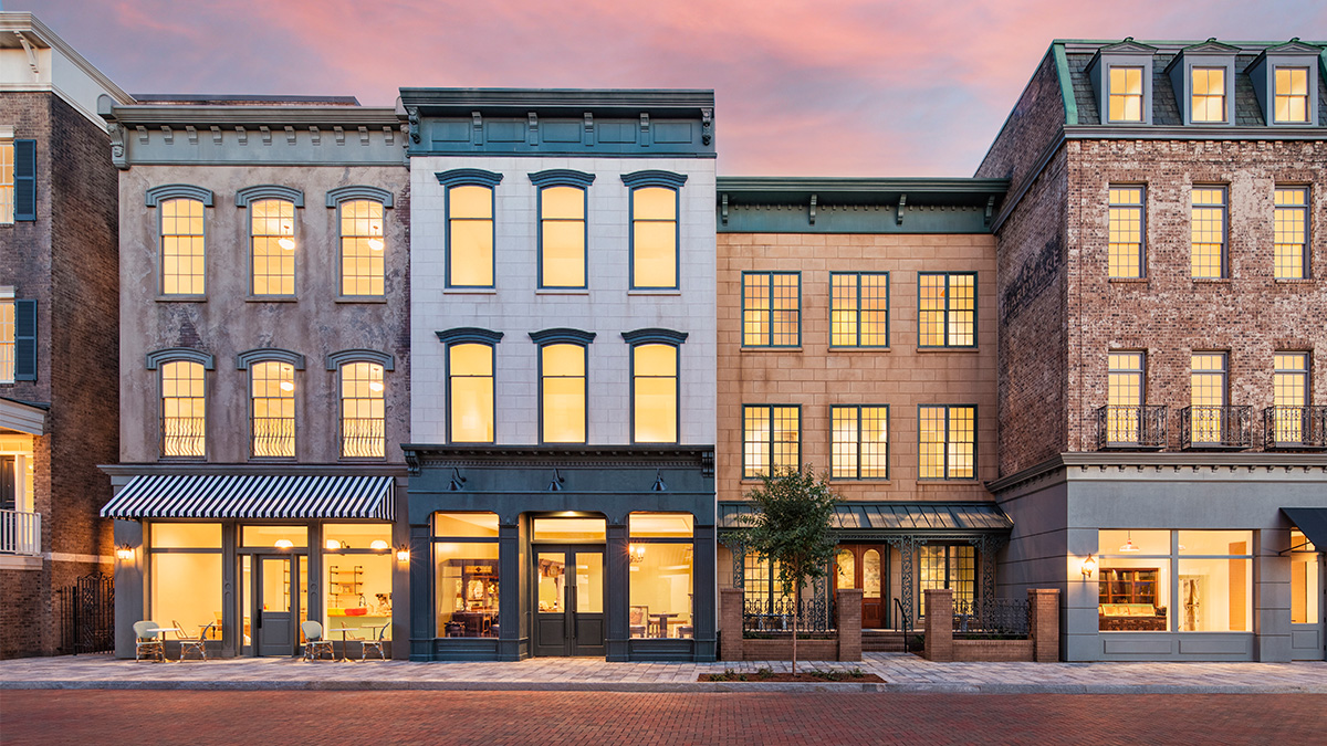 Backlot street scape