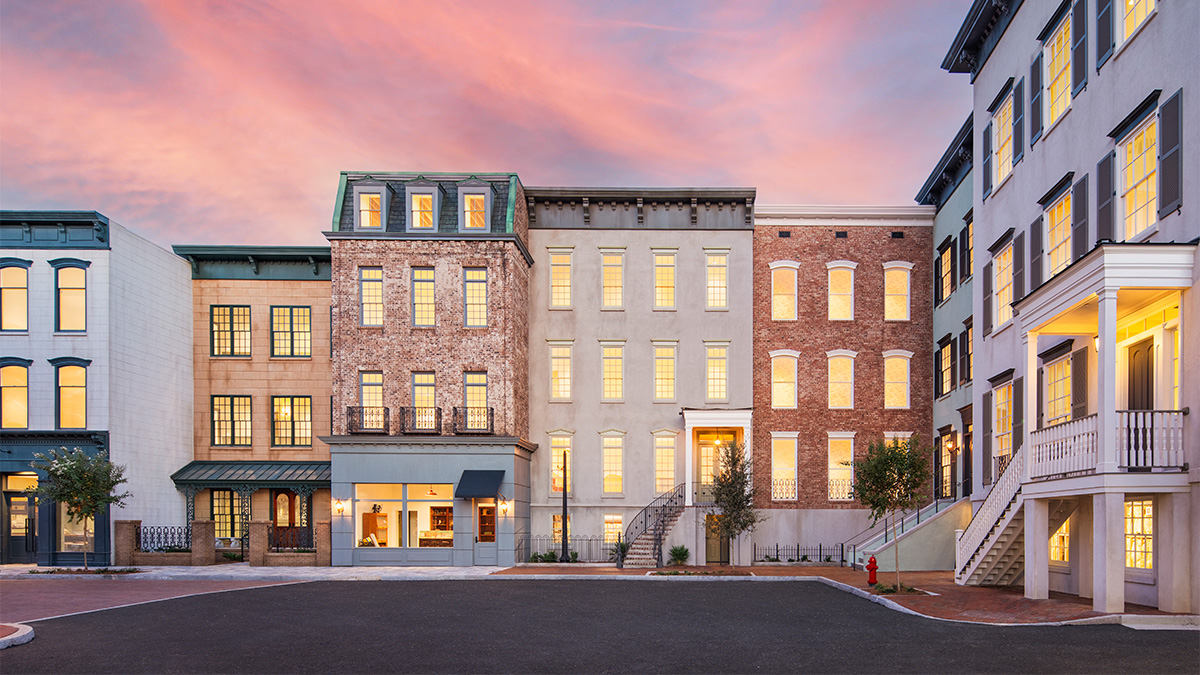 Backlot street scape
