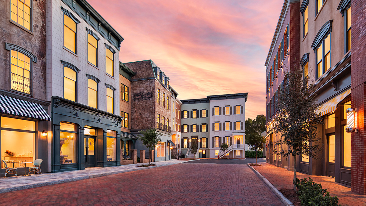 Backlot street scape