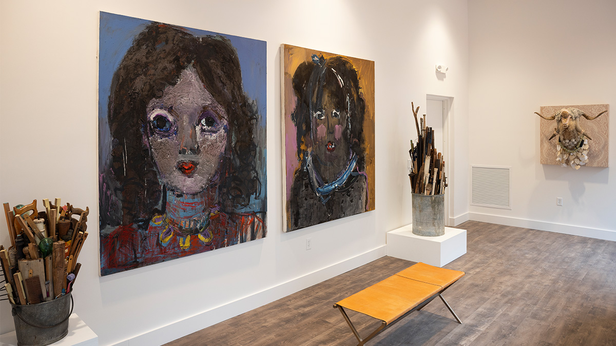 Backot interior art gallery