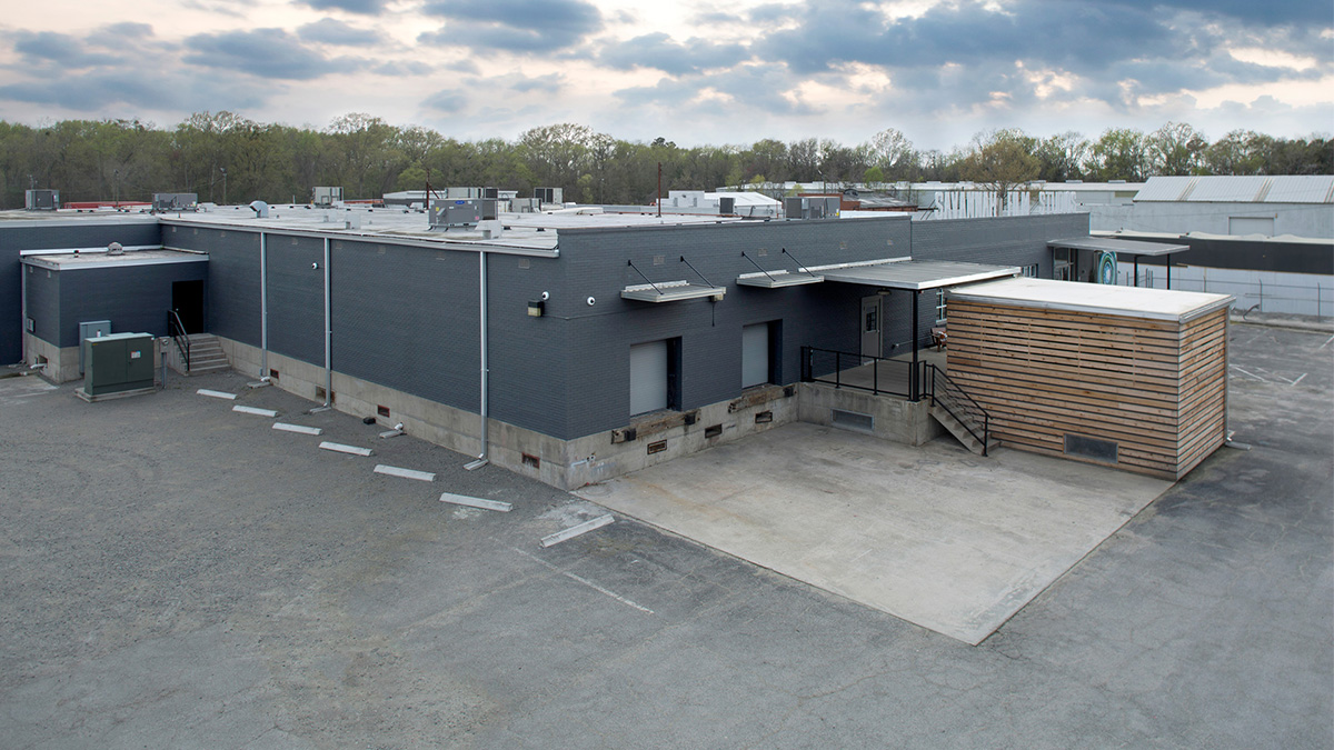 Savannah Film Studios exterior loading dock