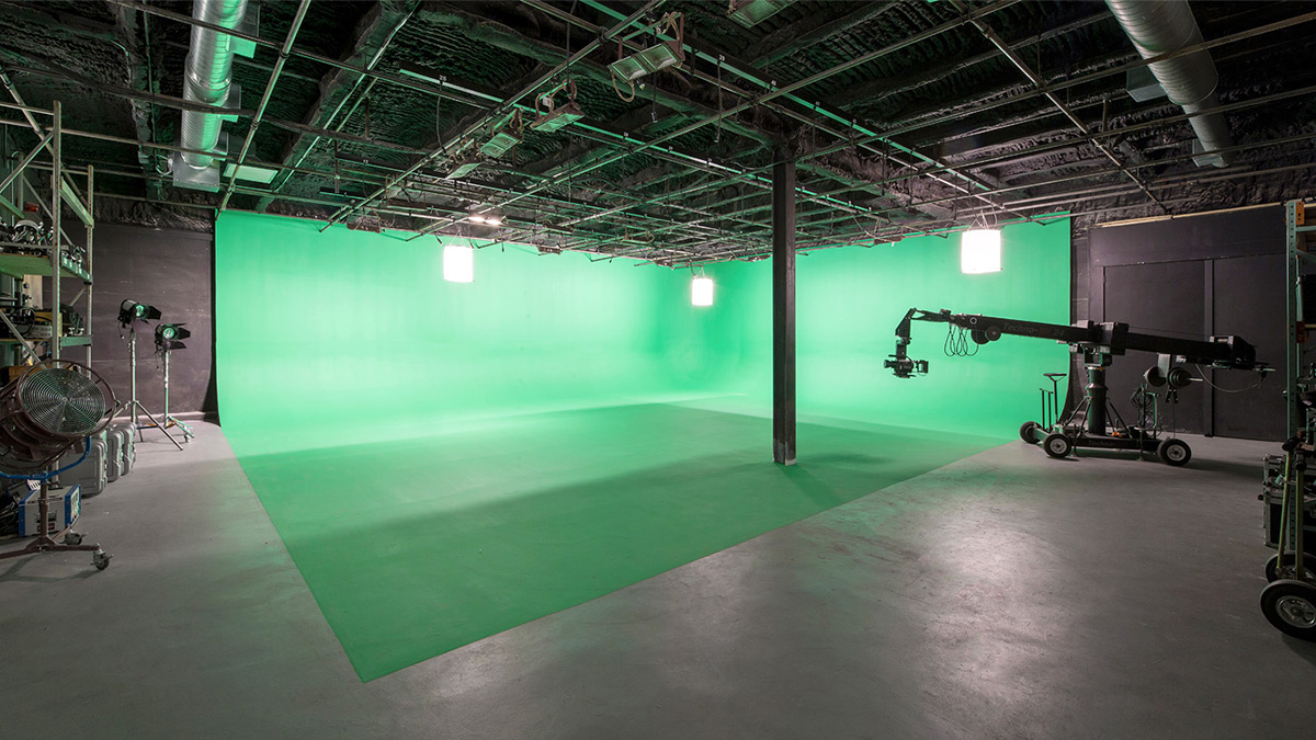 Savannah Film Studios green screen