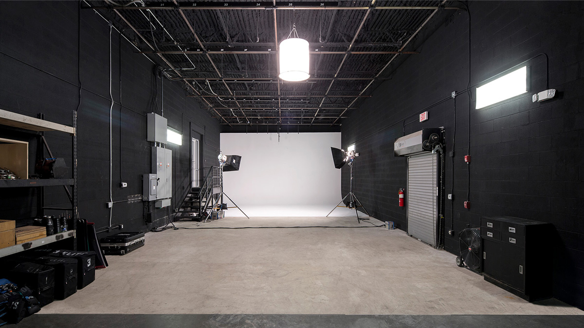 Savannah Film Studios interior photoshoot backdrop