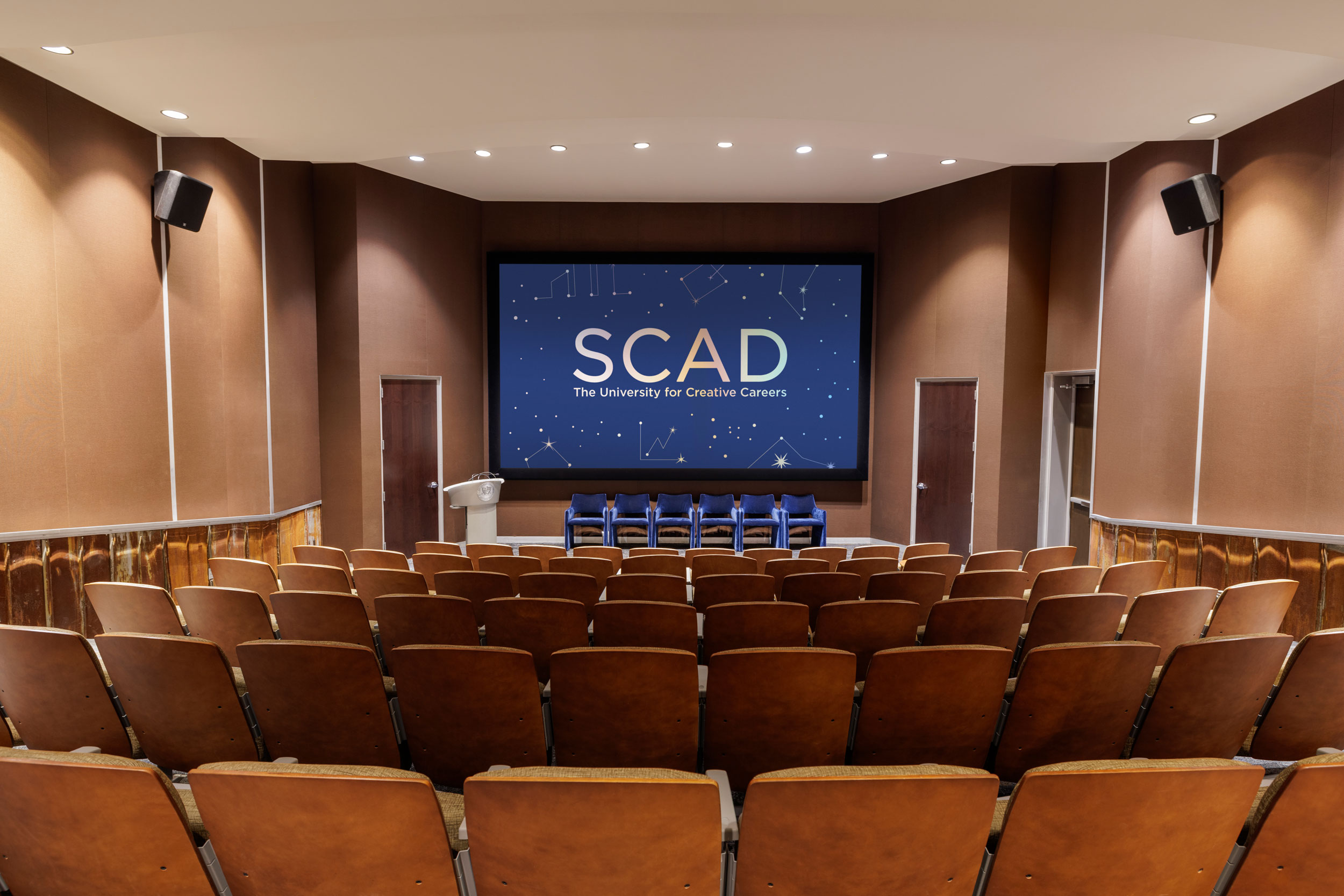 Inside SCAD Atlanta's Fim Studio theater