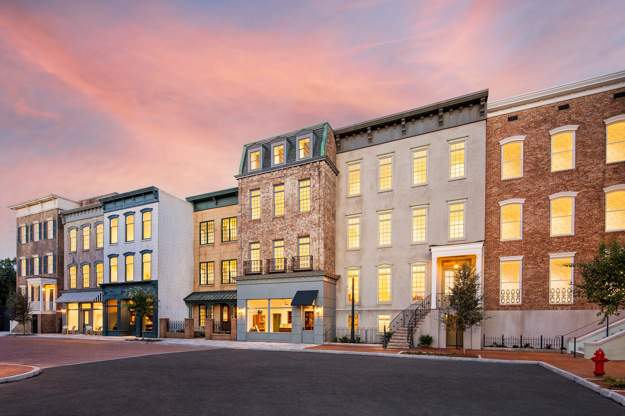 Backlot street scape